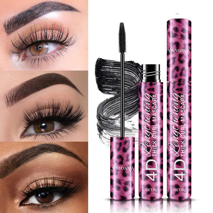 Red Leopard Eyeliner Mascara Set