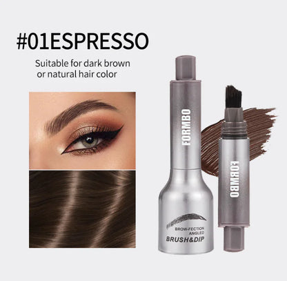 Long-Lasting Eyebrow Gel with Built-In Brus